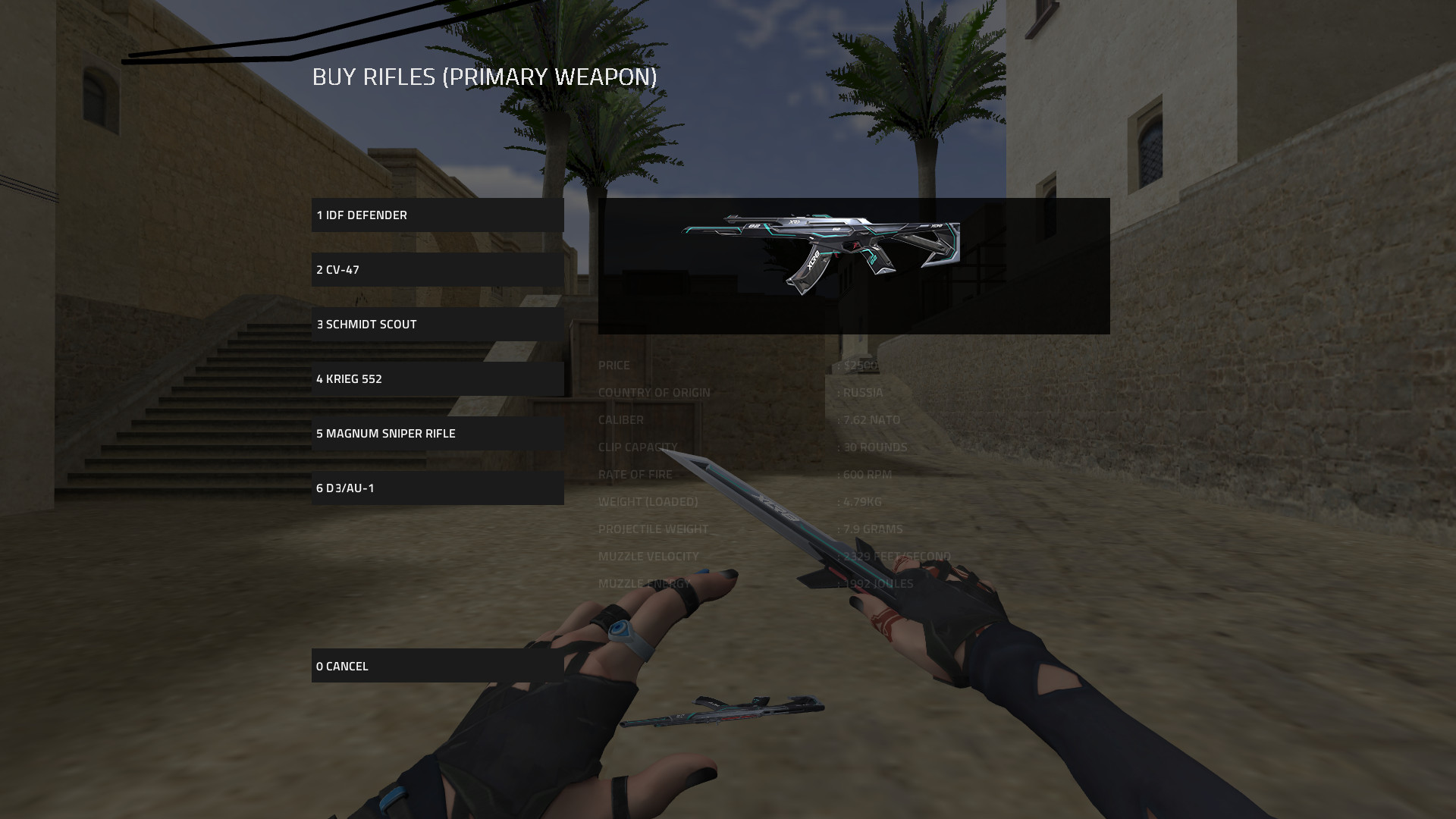 Valorant Venturi Vandal Mod for Counter-Strike 1.6 | CS1.6 Mods