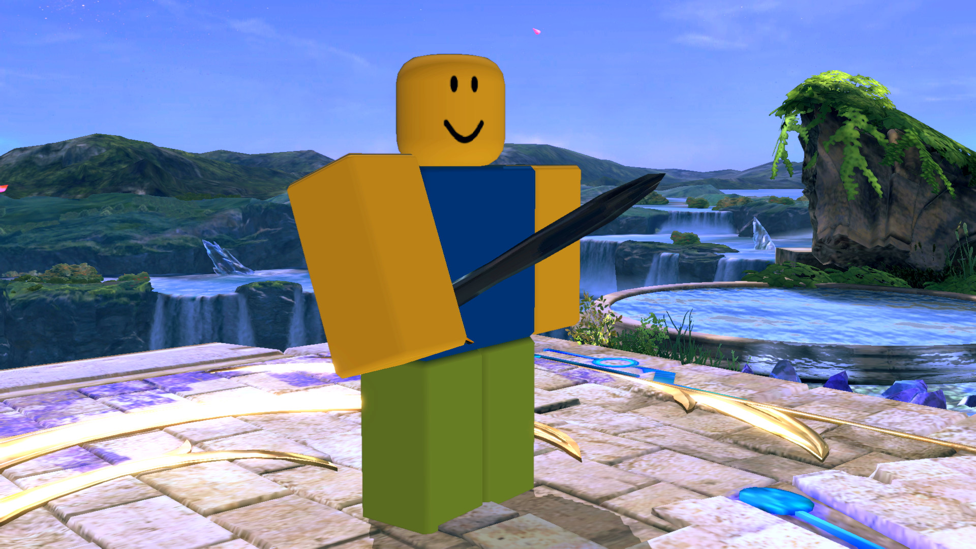 Roblox Arsenal WeightLifter Skin [Super Smash Bros. Ultimate] [Mods]