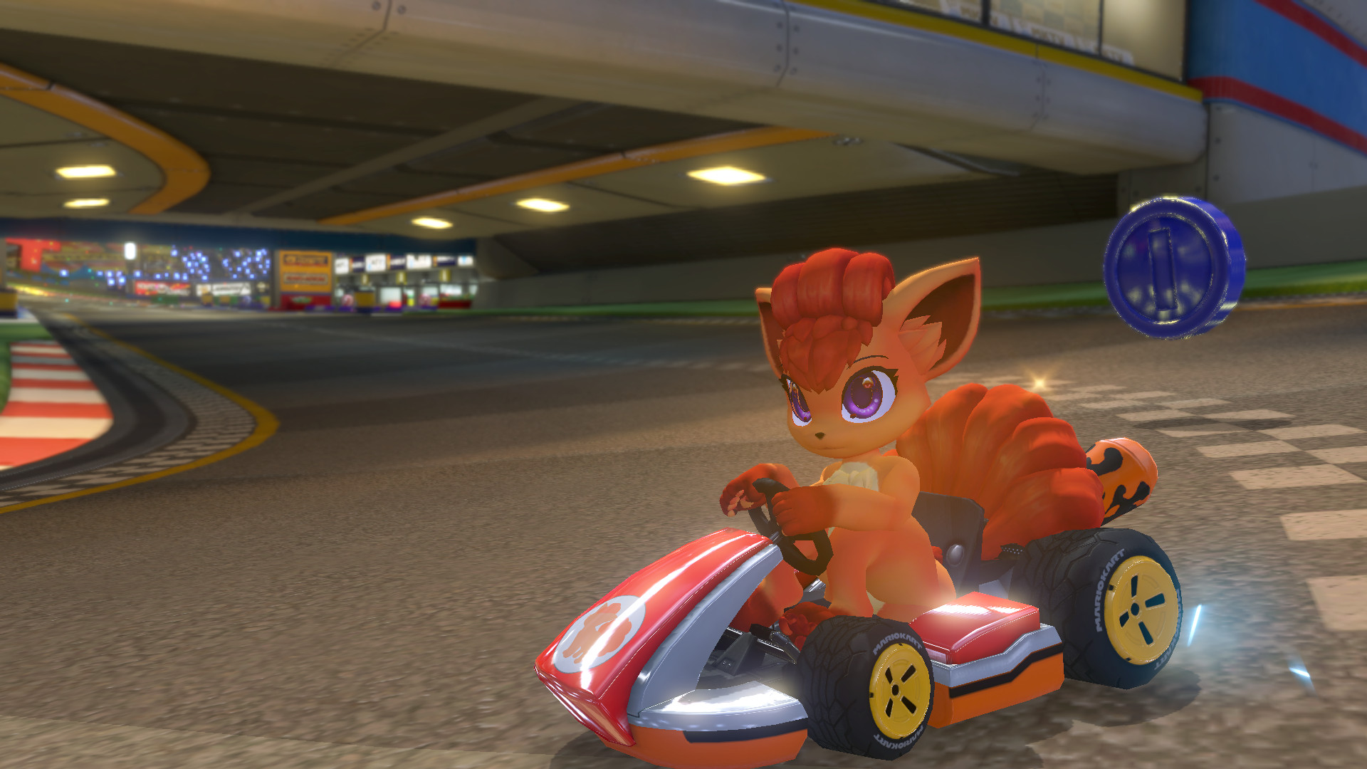 Vulpix Mod Vulpix Mod for Mario Kart 8 Deluxe | MK8D Mods