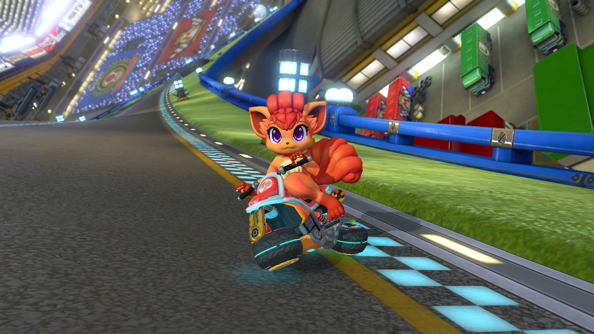 Vulpix Mod Vulpix Mod for Mario Kart 8 Deluxe | MK8D Mods