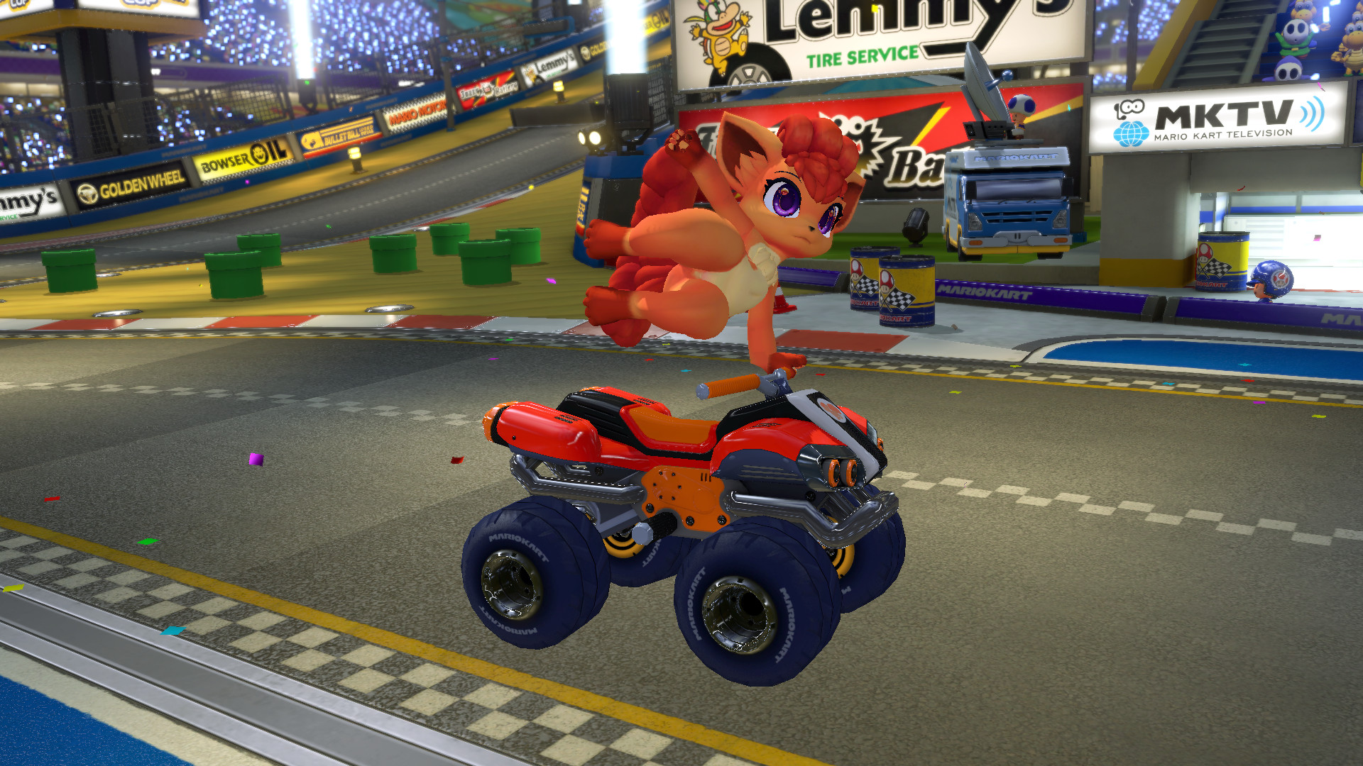 Vulpix Mod Vulpix Mod for Mario Kart 8 Deluxe | MK8D Mods