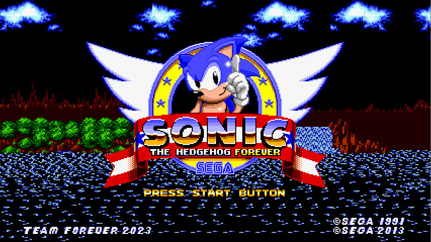 Prototype Sonic  Sonic Forever MODS 