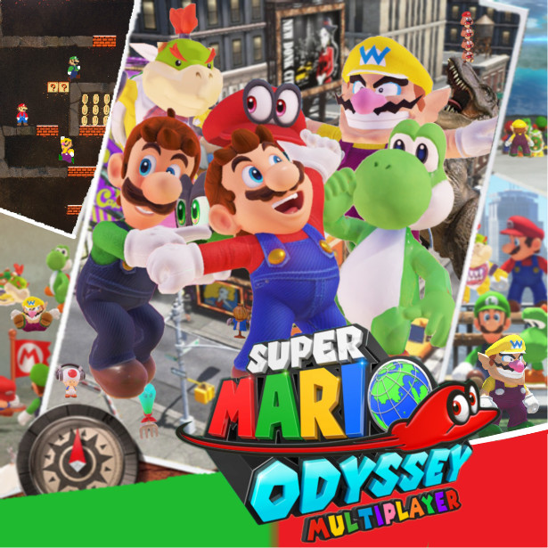 They added ONLINE MULTIPLAYER to Super Mario Odyssey 