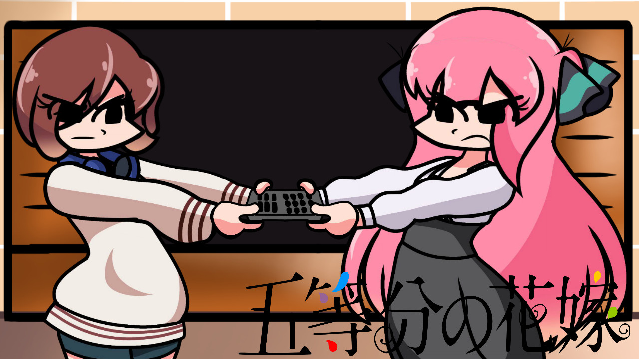 Five Equal Nights Funkin' : Miku vs Nino