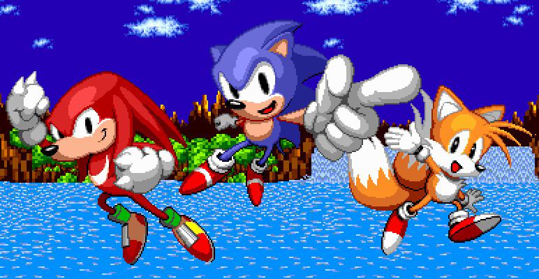 DeltaConduit's Tails and Knuckles [Sonic the Hedgehog Forever] [Mods]