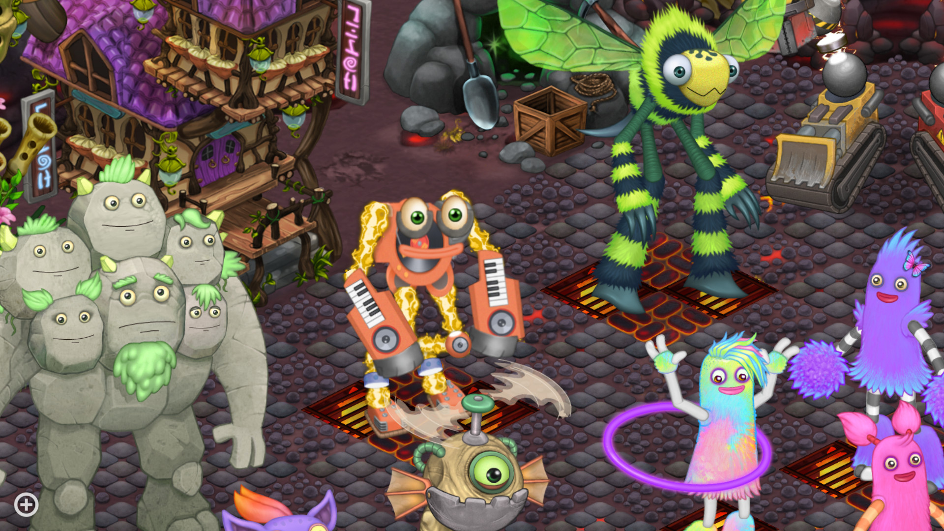Rare Wubbox over Tawkerr [My Singing Monsters] [Mods]