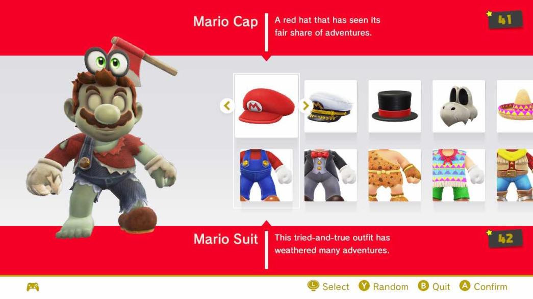 Zombie Mario over Mario [Super Mario Odyssey] [Mods]