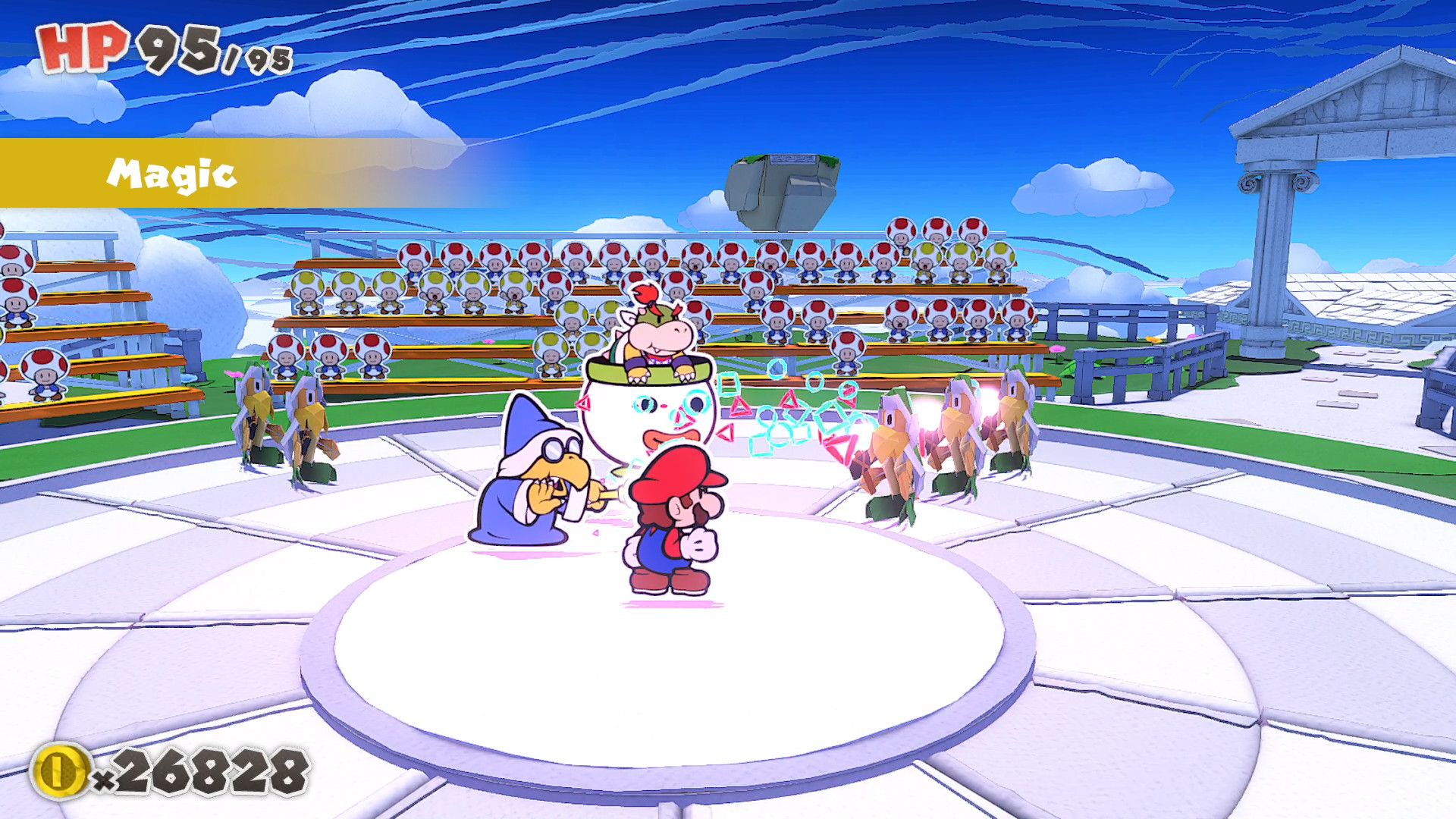 Partners Never Miss Attacks [Paper Mario: The Origami King] [Mods]