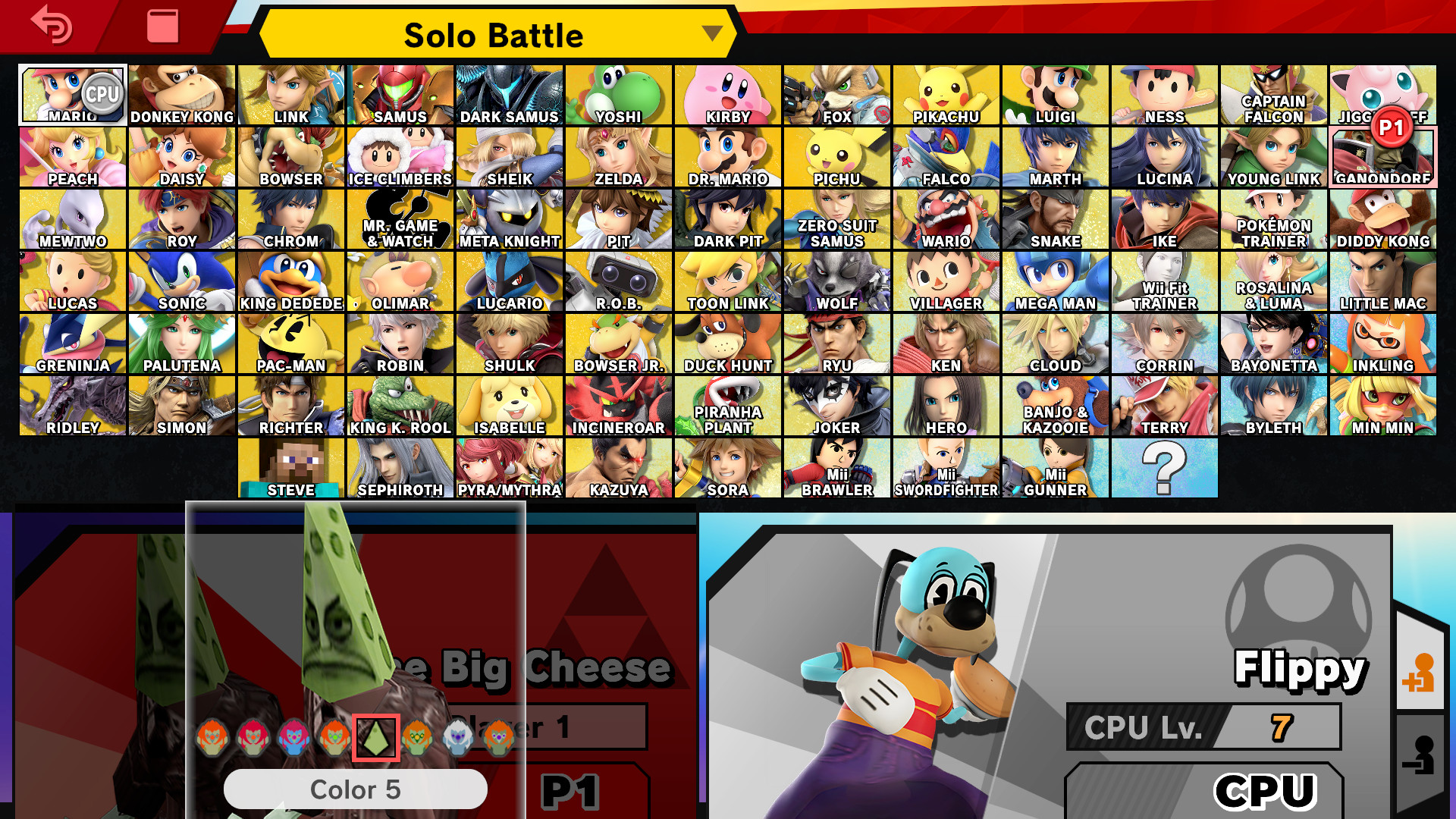 The Big Cheese (Toontown Online/Toontown Rewritten [Super Smash Bros