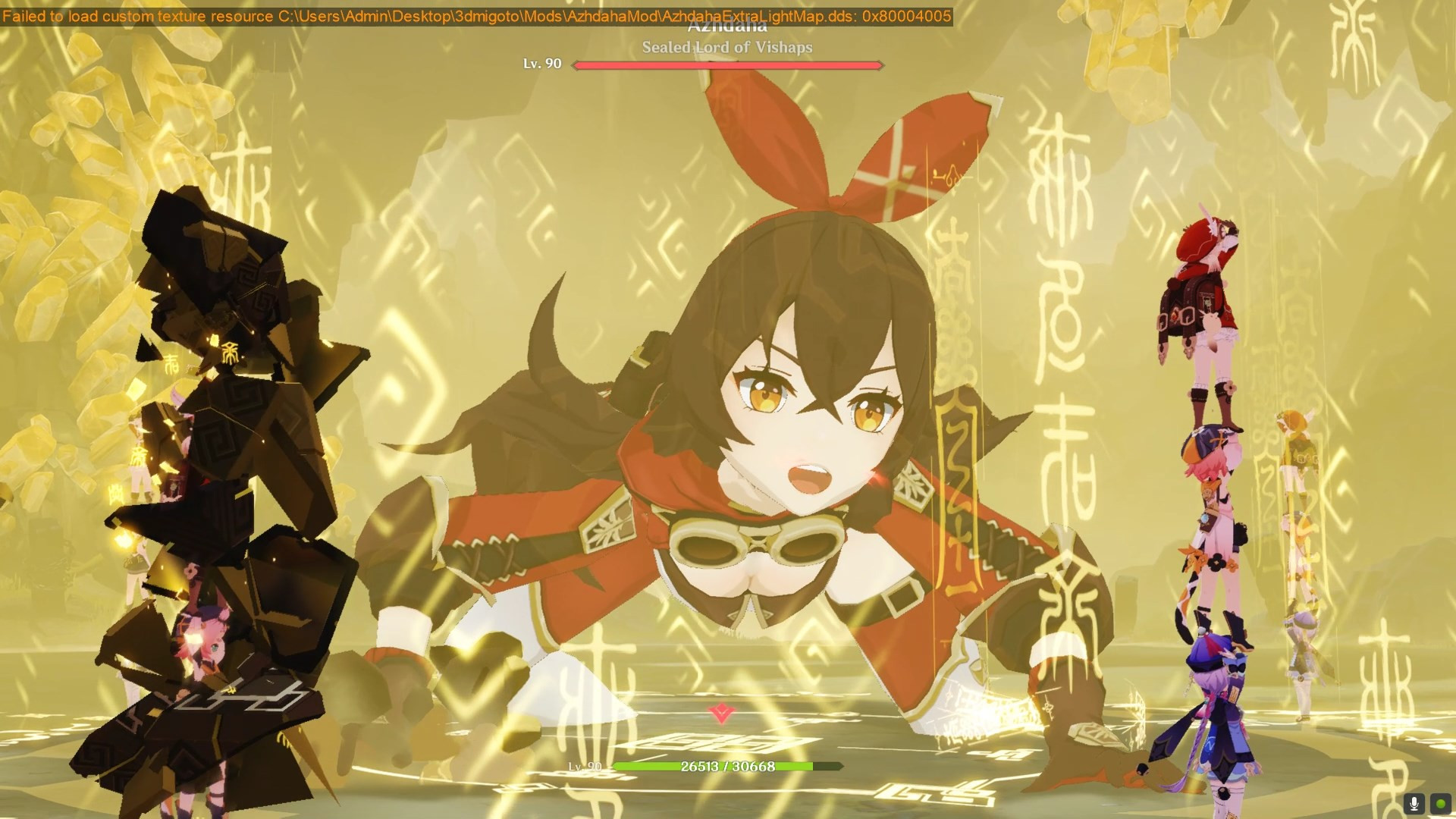 Amber Azhdaha [Genshin Impact] [Mods]