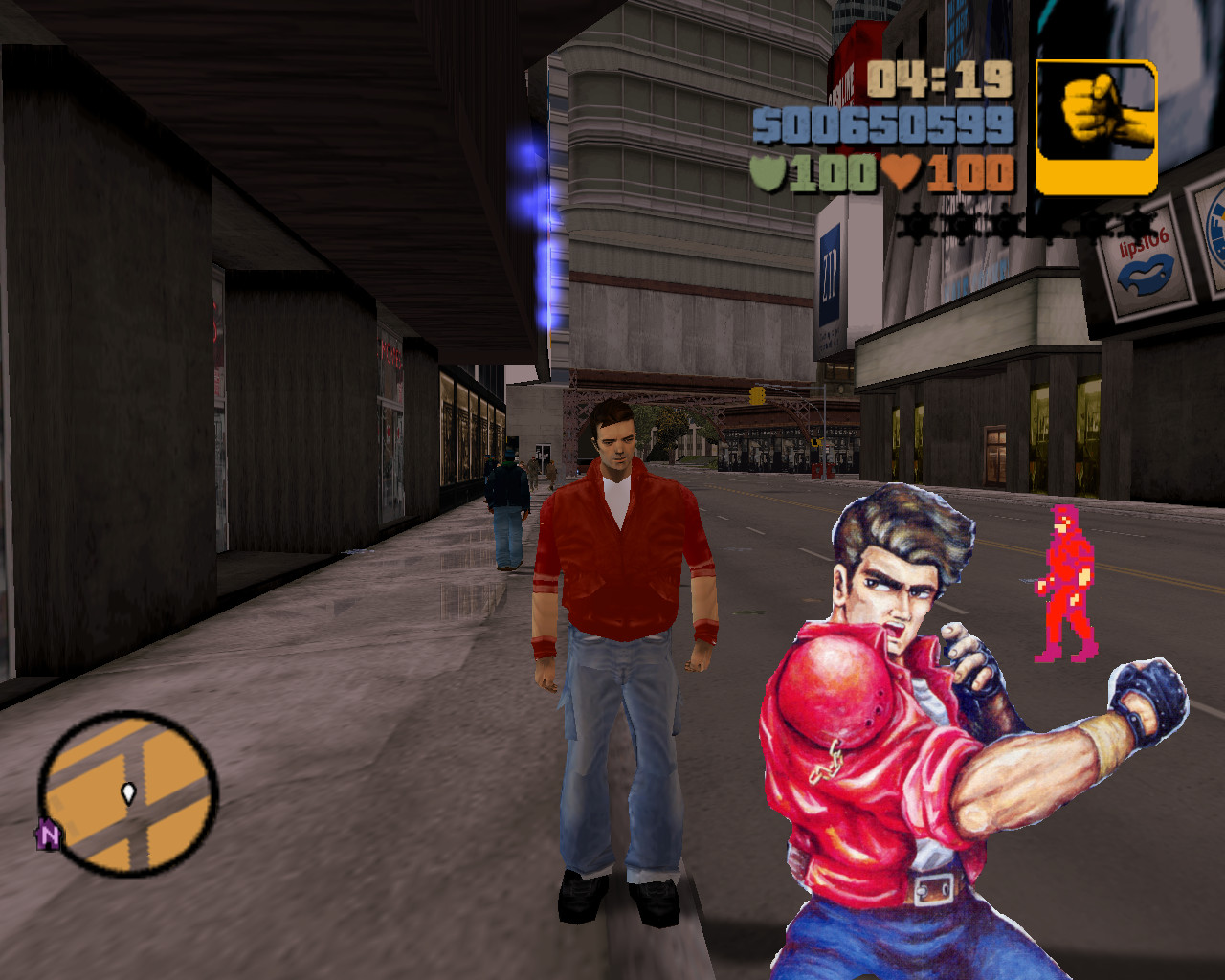 Grand Theft Auto III GAME MOD GTA3: Retro MOD v.beta 1 - download