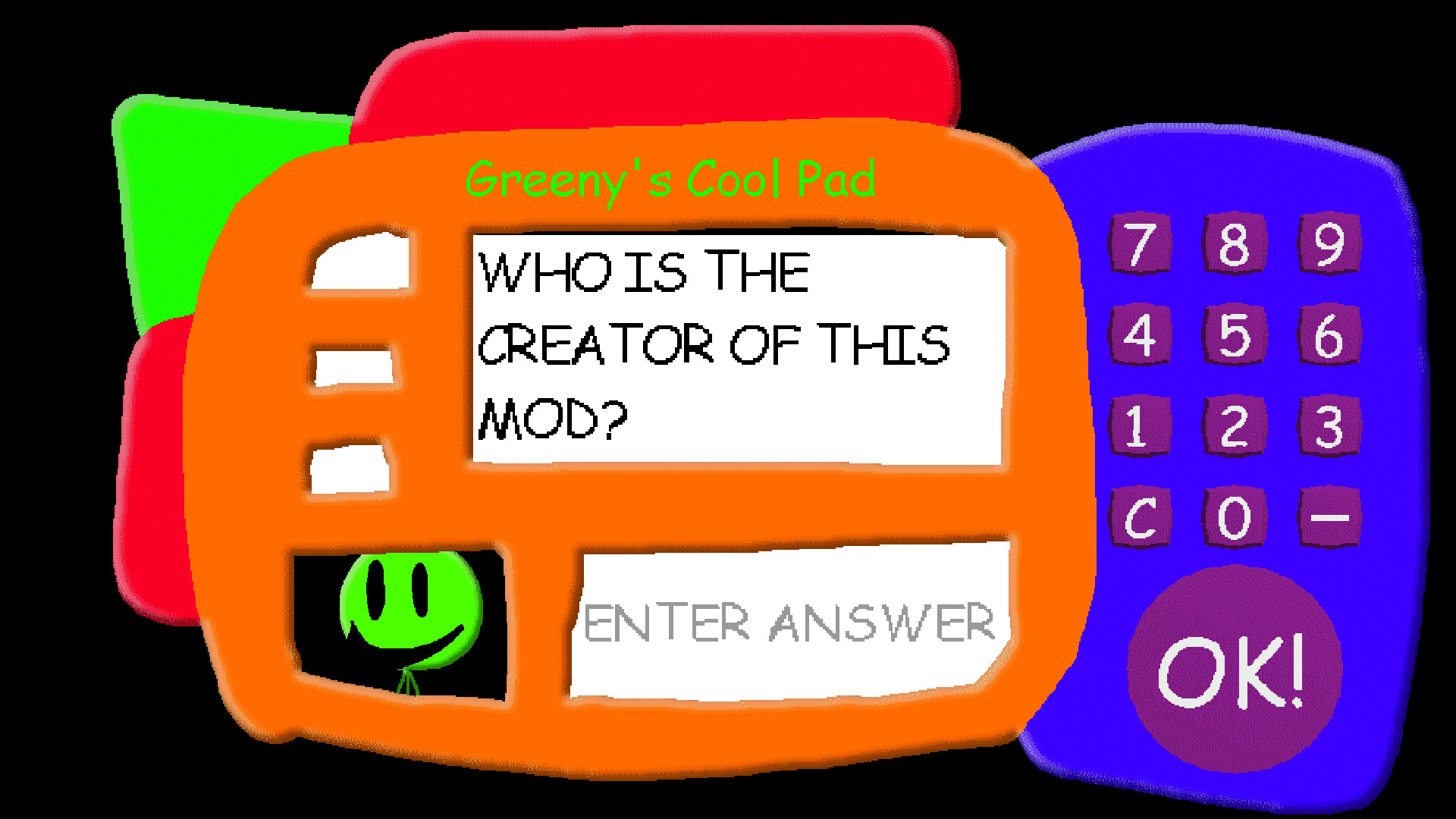 Greeny&amp;#39;s Extraordinary Question Game [Baldi&amp;#39;s Basics] [Mods]