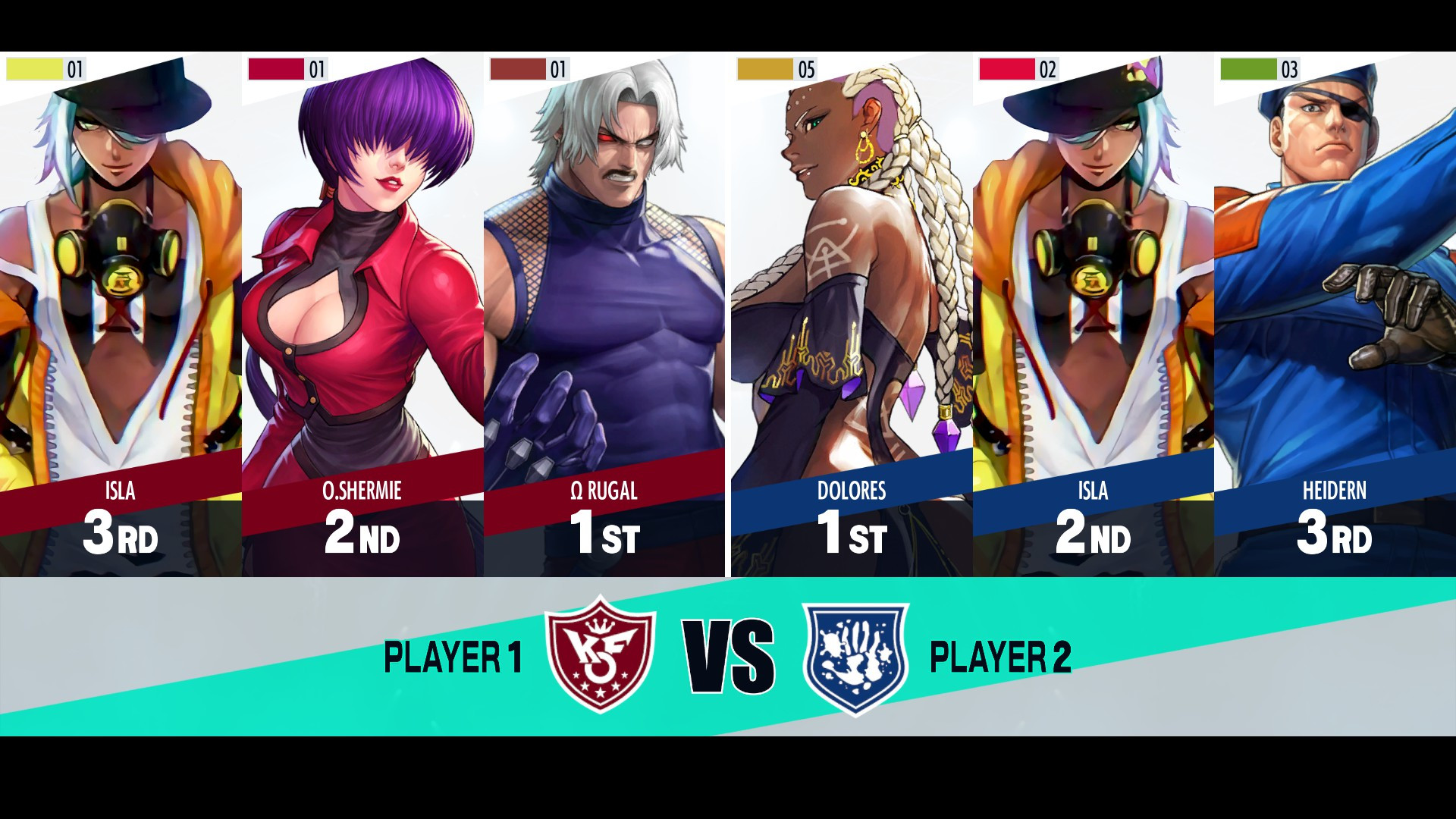 Stream The King Of Fighters XV - MEMBER SELECT (Character Select