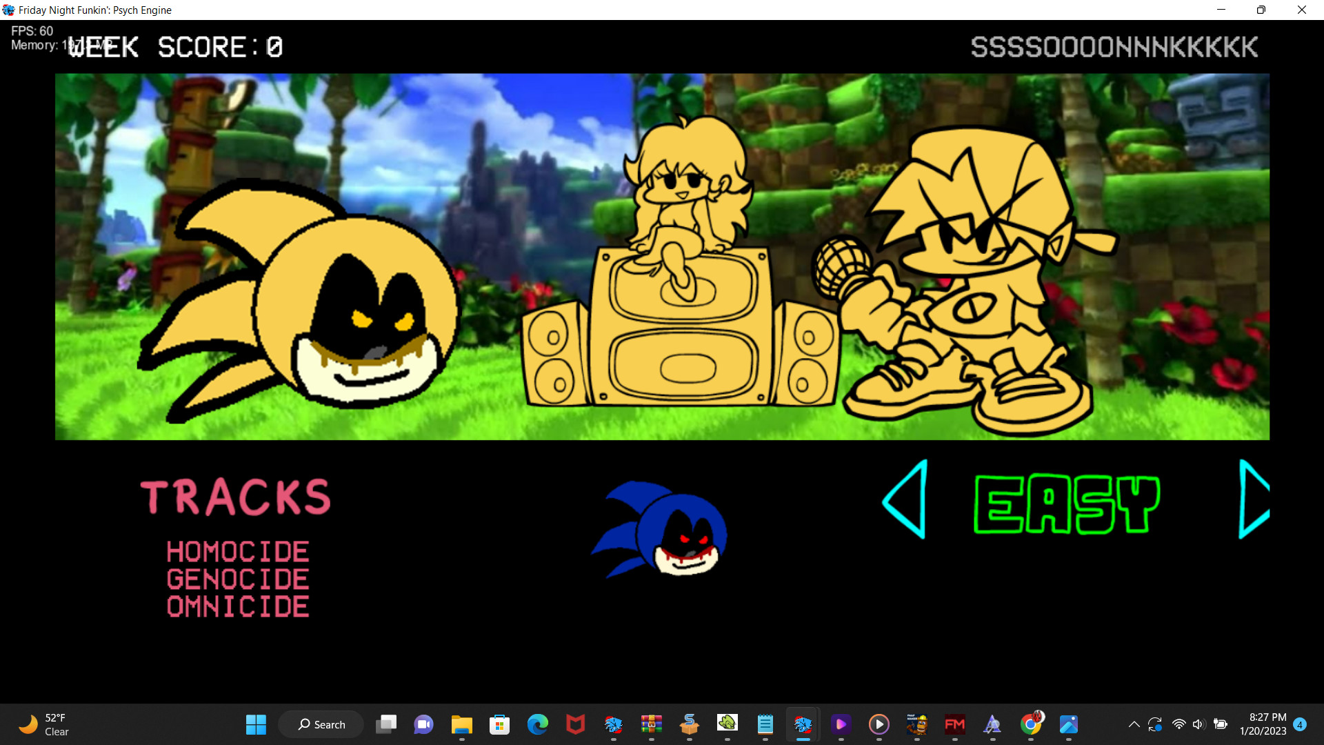 VS SONK.EXE (Demo)