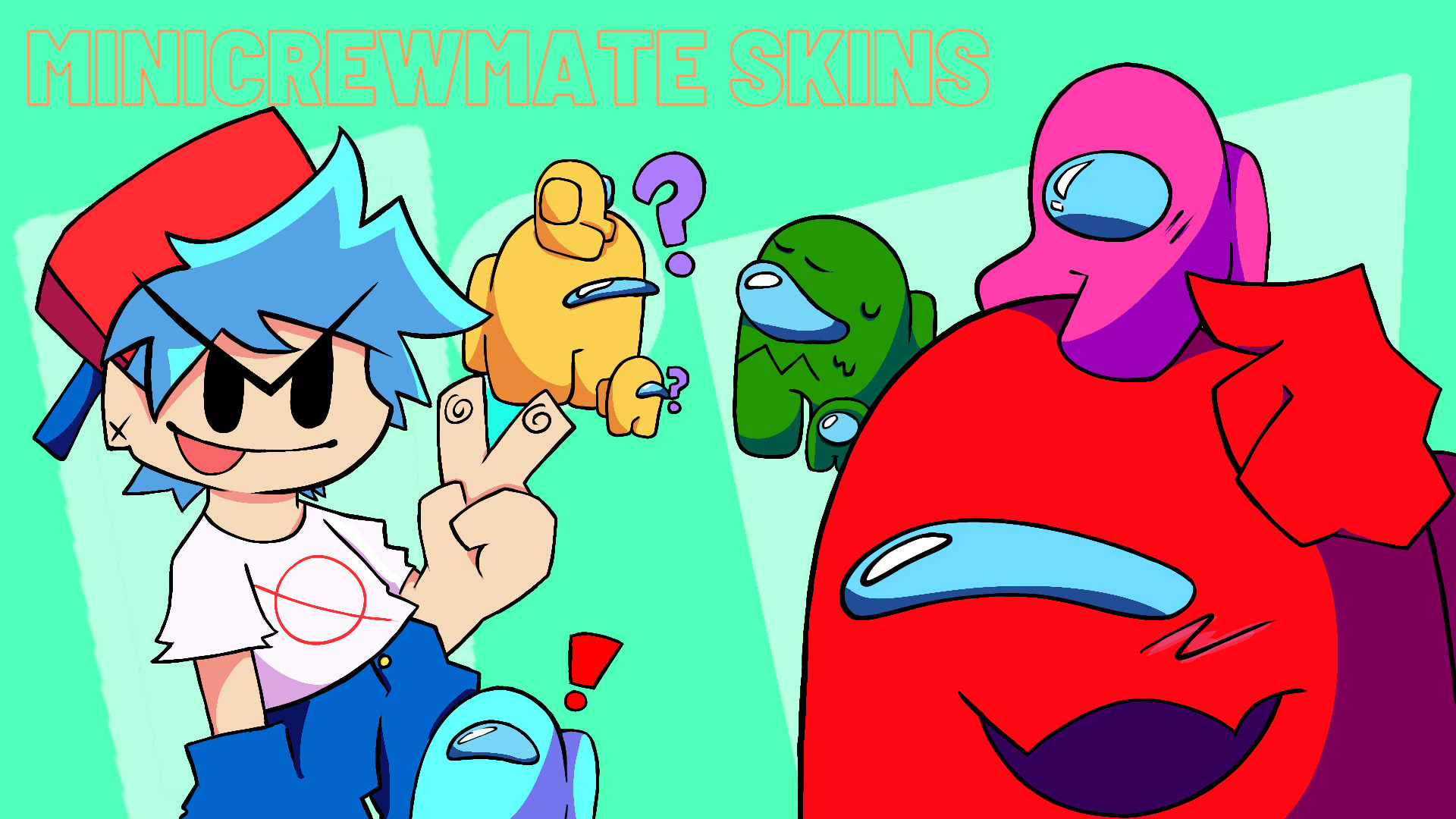 VS' Imposter V4 Minicrewmate Skins/Colors