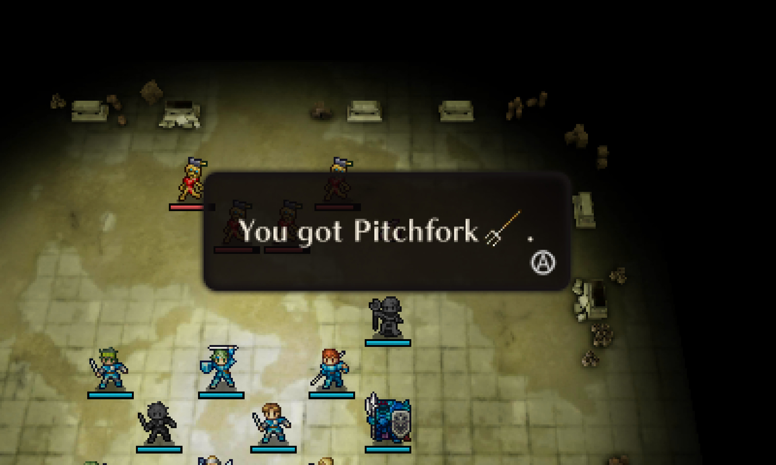 Farmable Pitchforks [Fire Emblem Echoes Shadows of Valentia] [Mods]