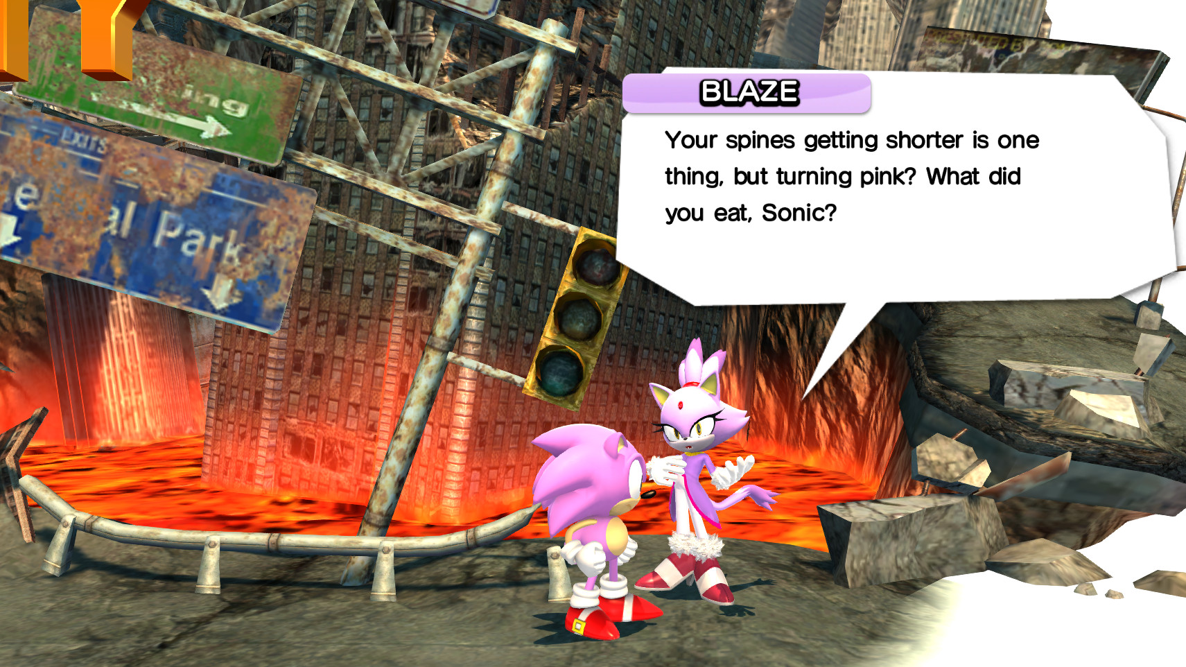 Goofy Ahh Sonic Generations