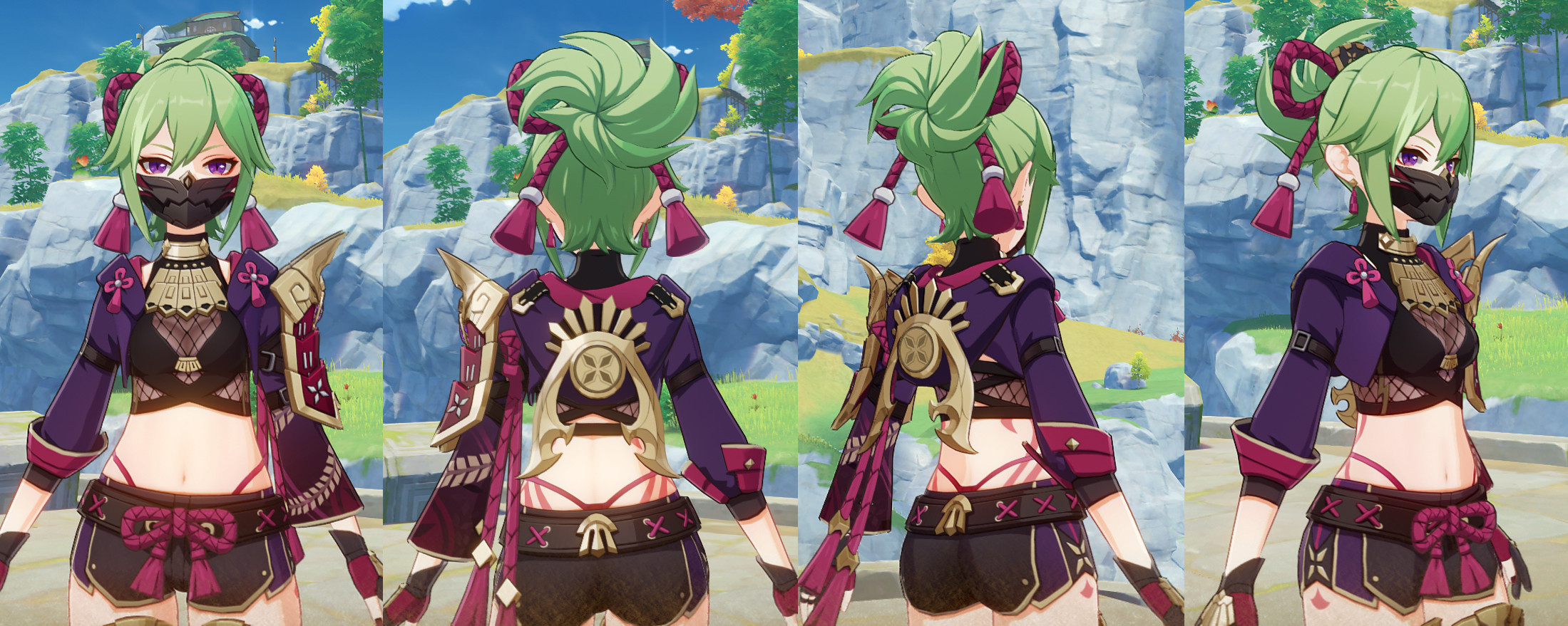 Shinobu Boob Window + Thong
