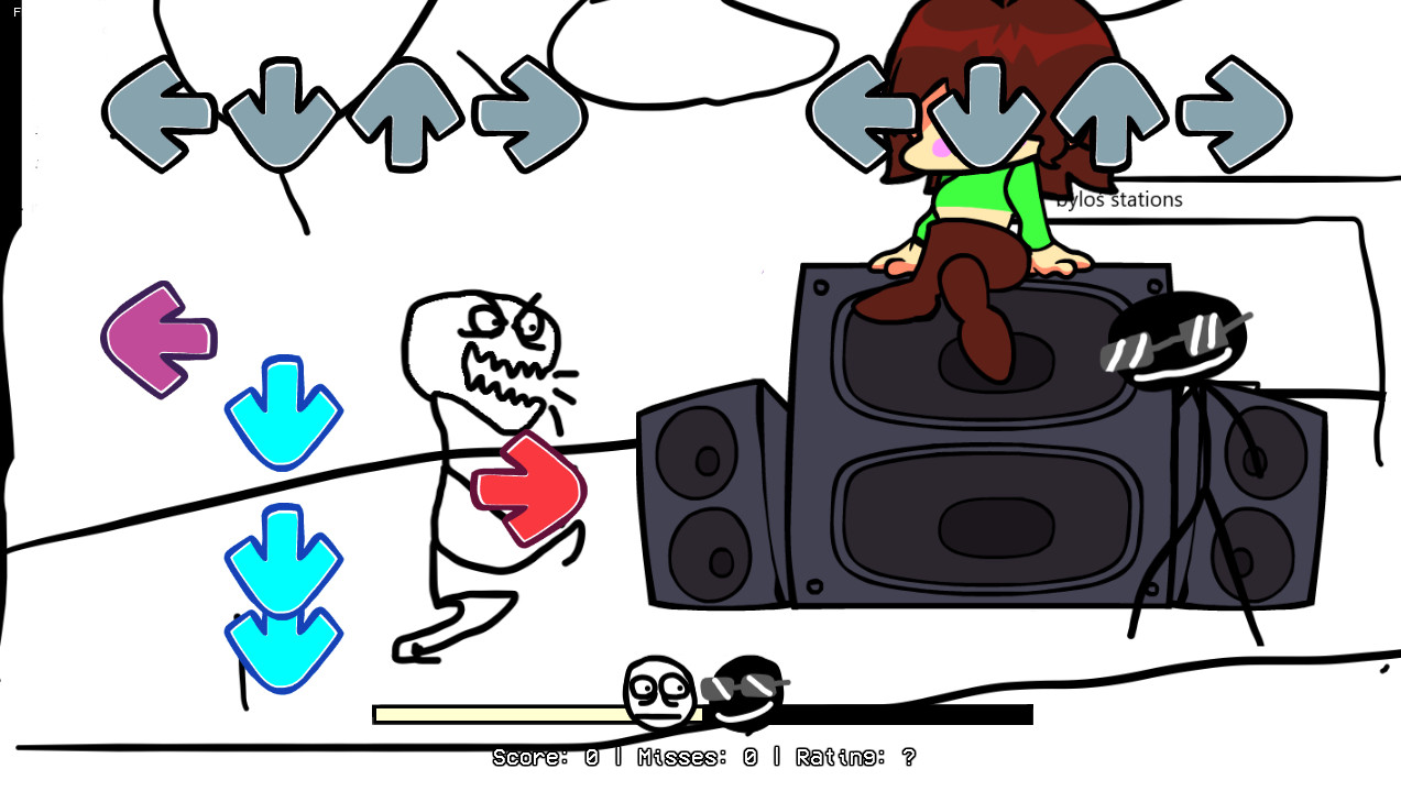 VS Scary Hamster Guy (Unfinished)