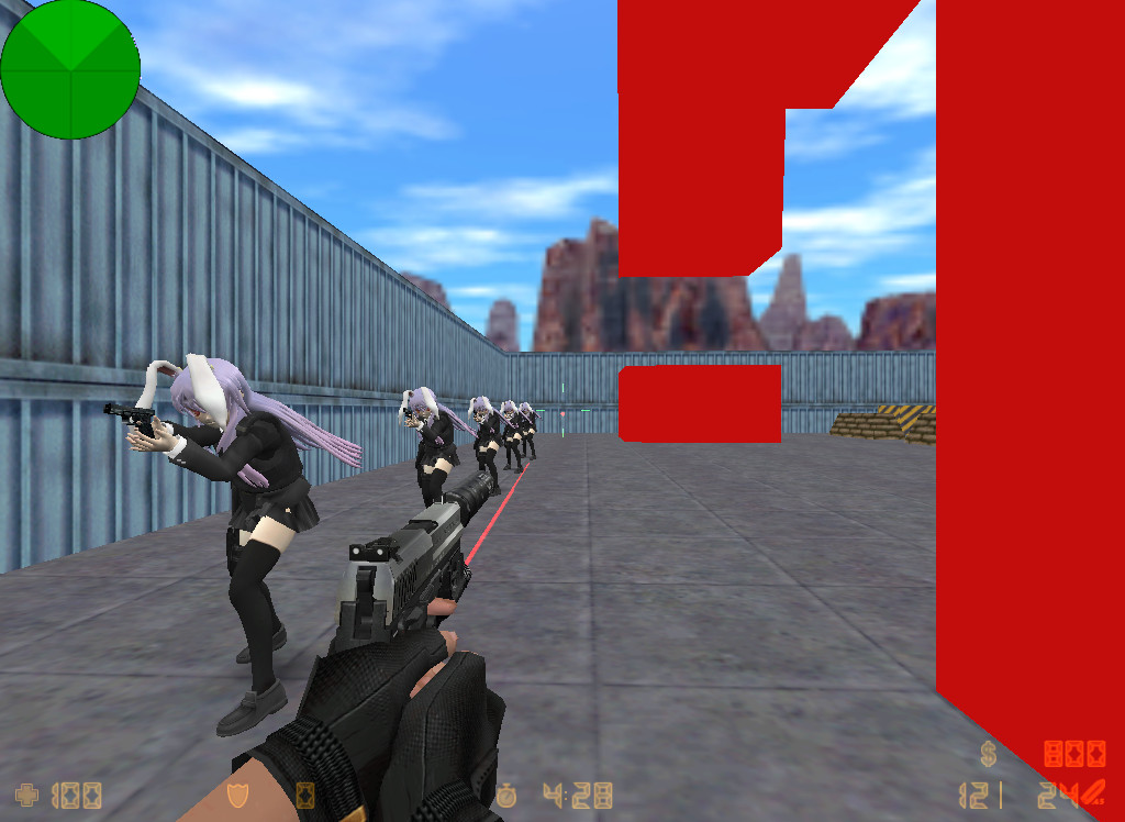 Rabbit Girl Mod for Counter-Strike 1.6 | CS1.6 Mods