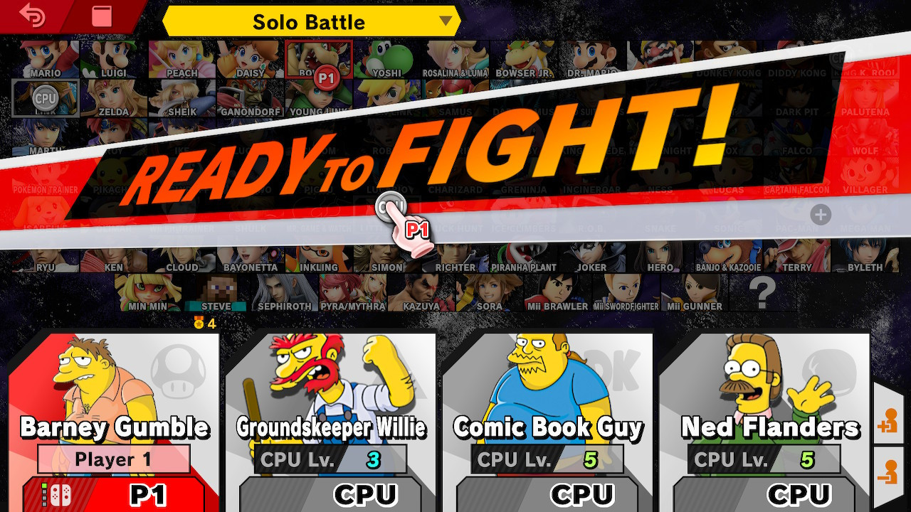 Barney Gumble [Super Smash Bros. Ultimate] [Mods]