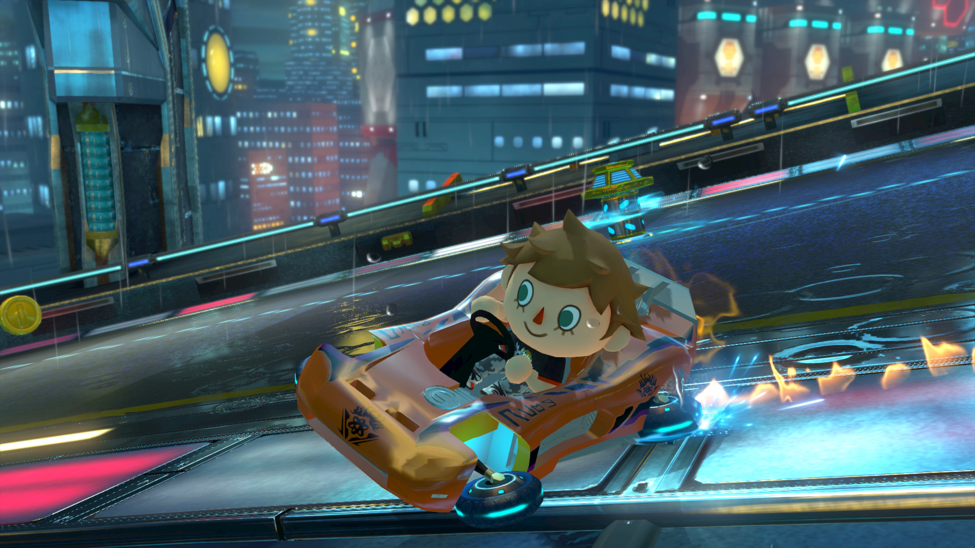 Hot Wheels Spine Buster over PWing [Mario Kart 8 Deluxe] [Mods]