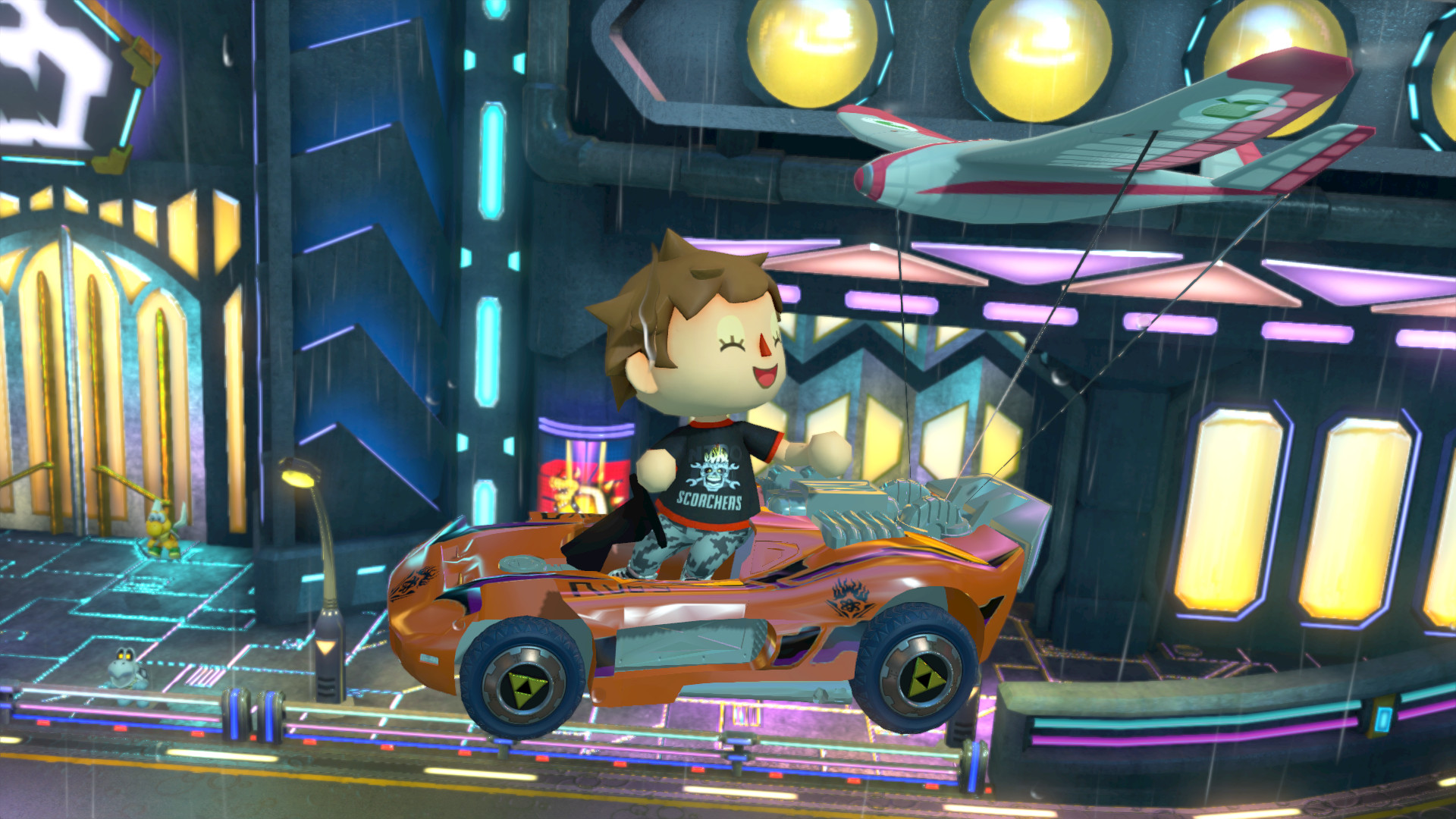 Hot Wheels Spine Buster over PWing [Mario Kart 8 Deluxe] [Mods]