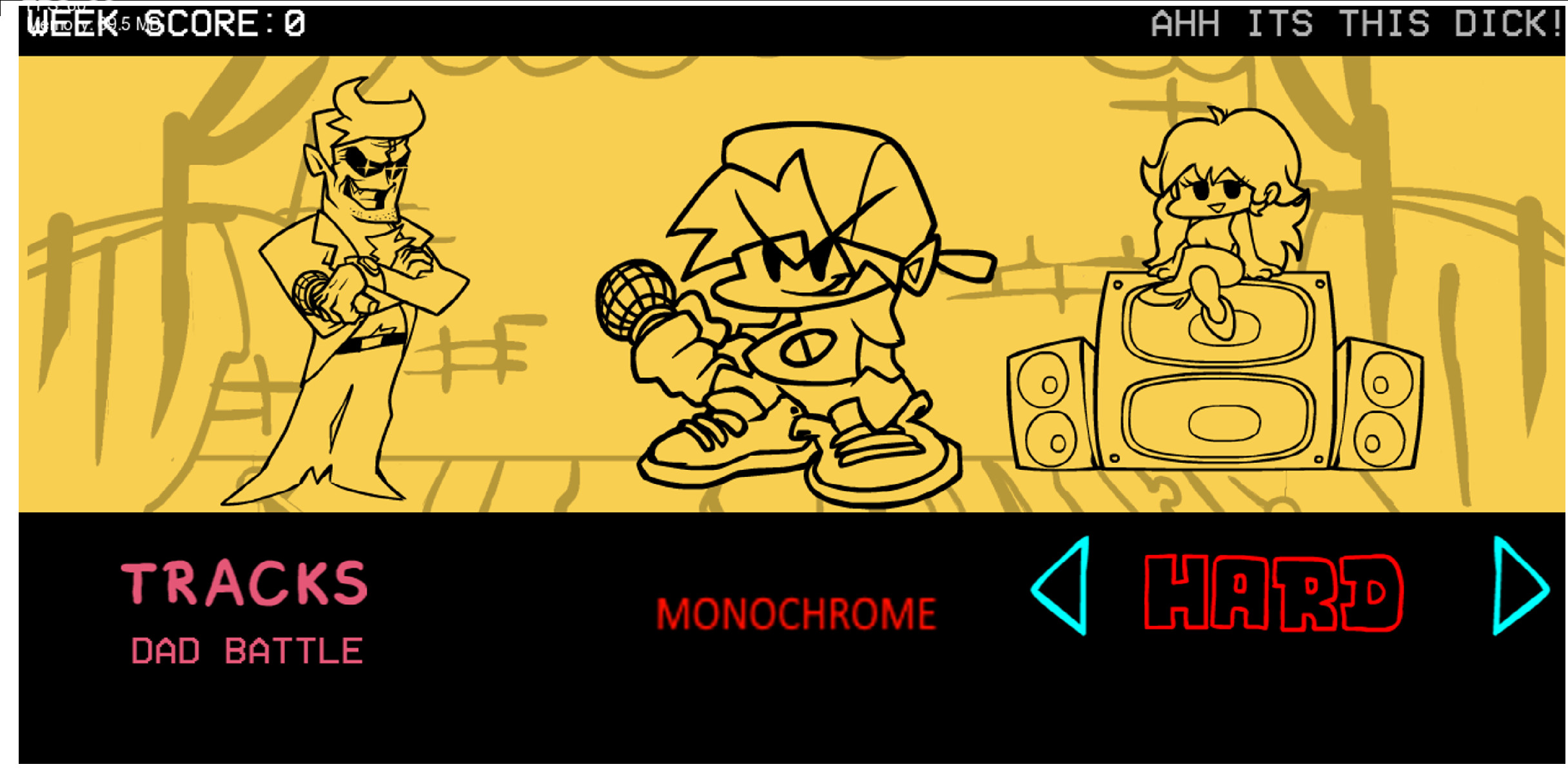 MONOCHROME For Psych Engine