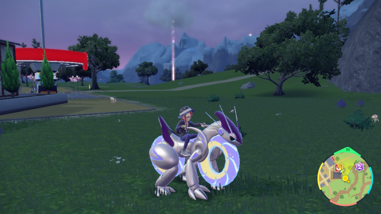 thumbnail image 2 of Shiny Miraidon 6IV Level 1 - Competitive Ready Legendary Pokemon Scarlet/Violet 2 of 4