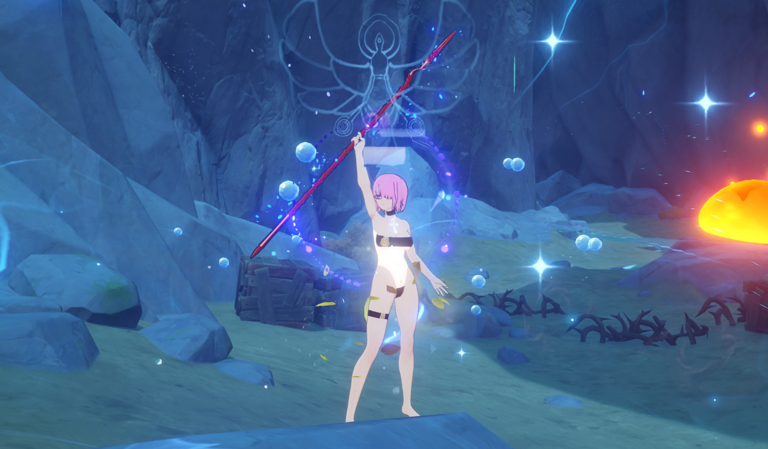 Mash Kyrielight (With SHIELD)