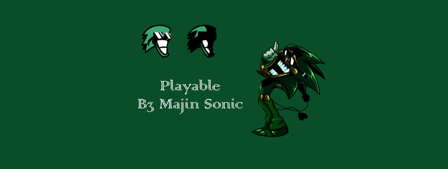 Playable B3 Majin Sonic