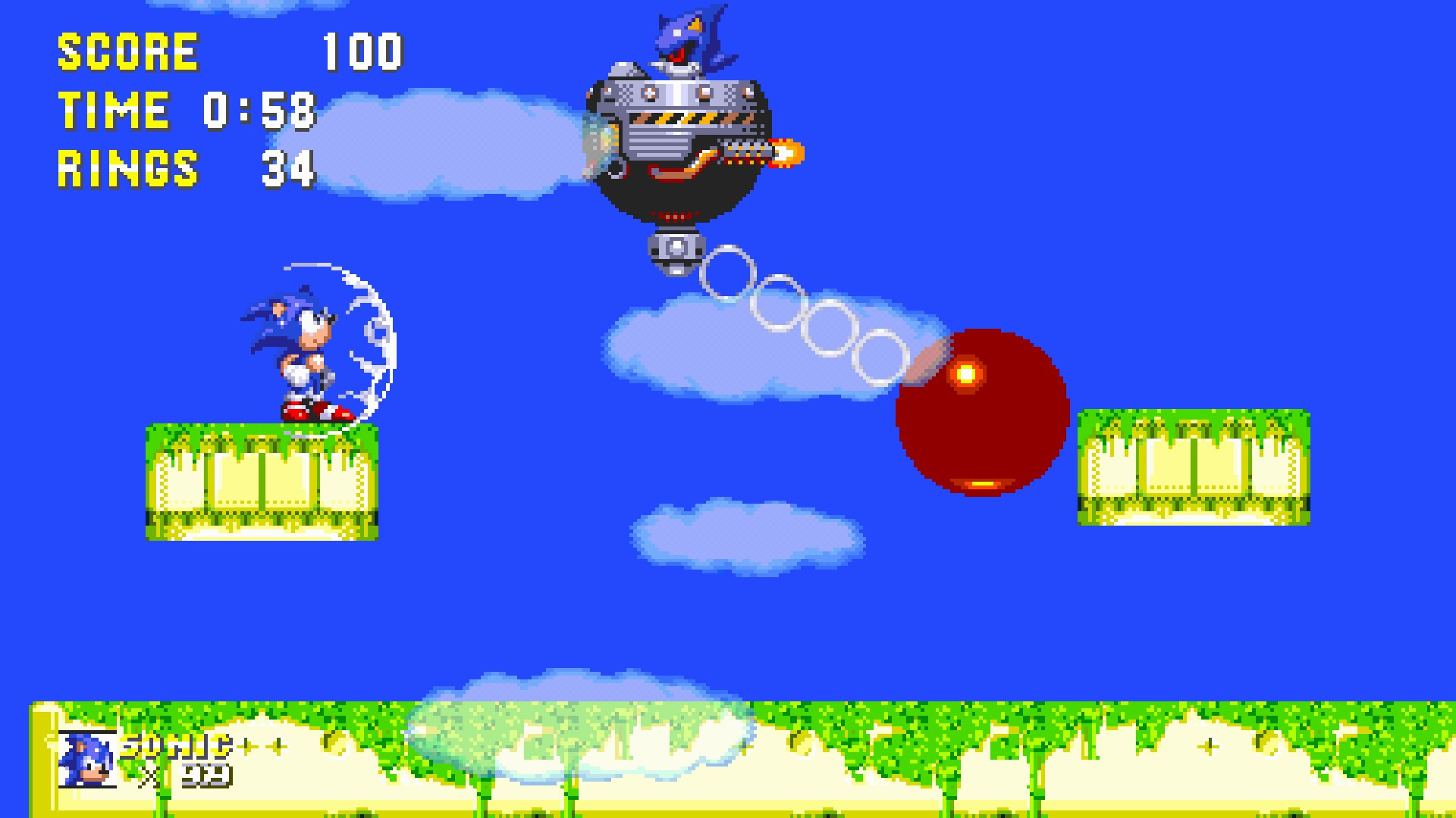 Metal Sonic and Rocket Metal in Sonic 3 Style