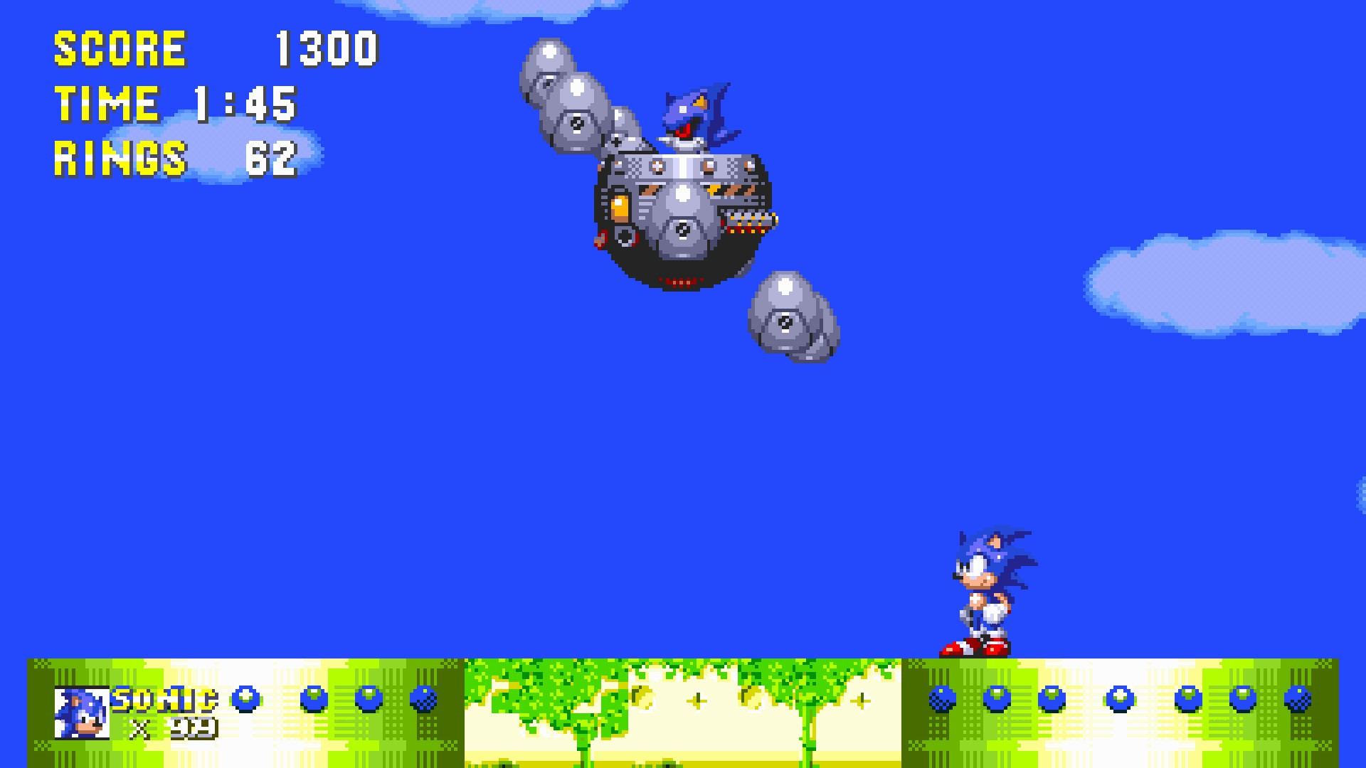 Mechal Sonic Over Mecha Sonic [Sonic 3 A.I.R.] [Mods]