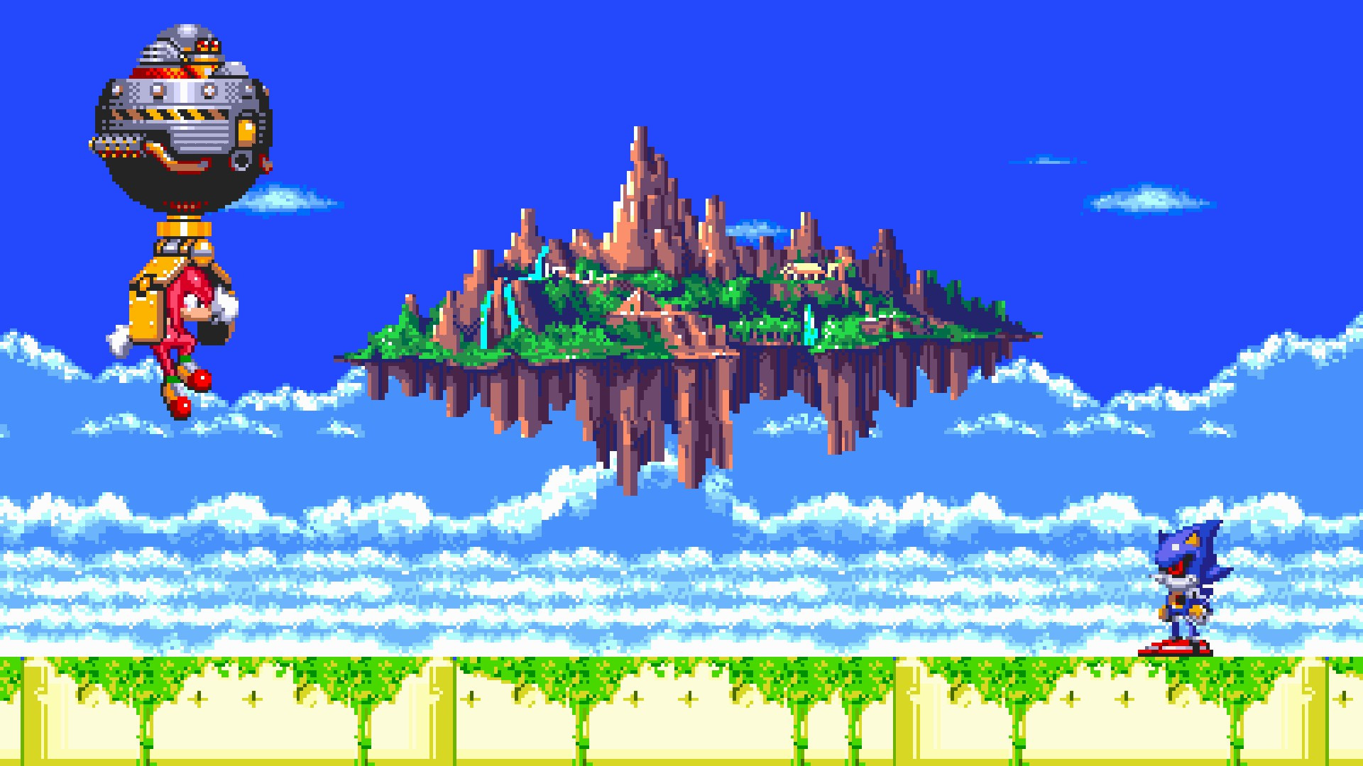 Mecha Sonic in Sonic 3 [Sonic 3 A.I.R.] [Mods]