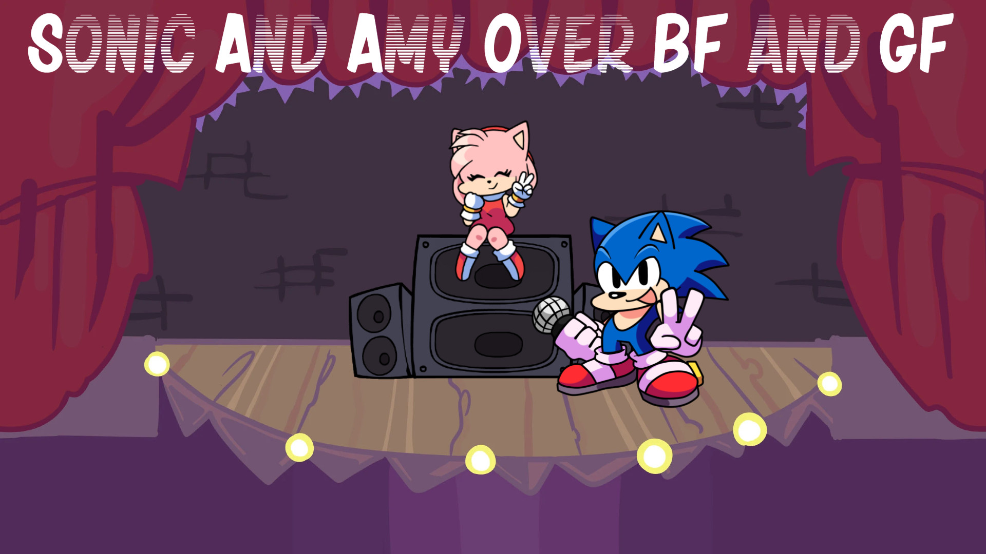 Amy Over Sonic.EXE Pixel Sprite [Friday Night Funkin'] [Mods]