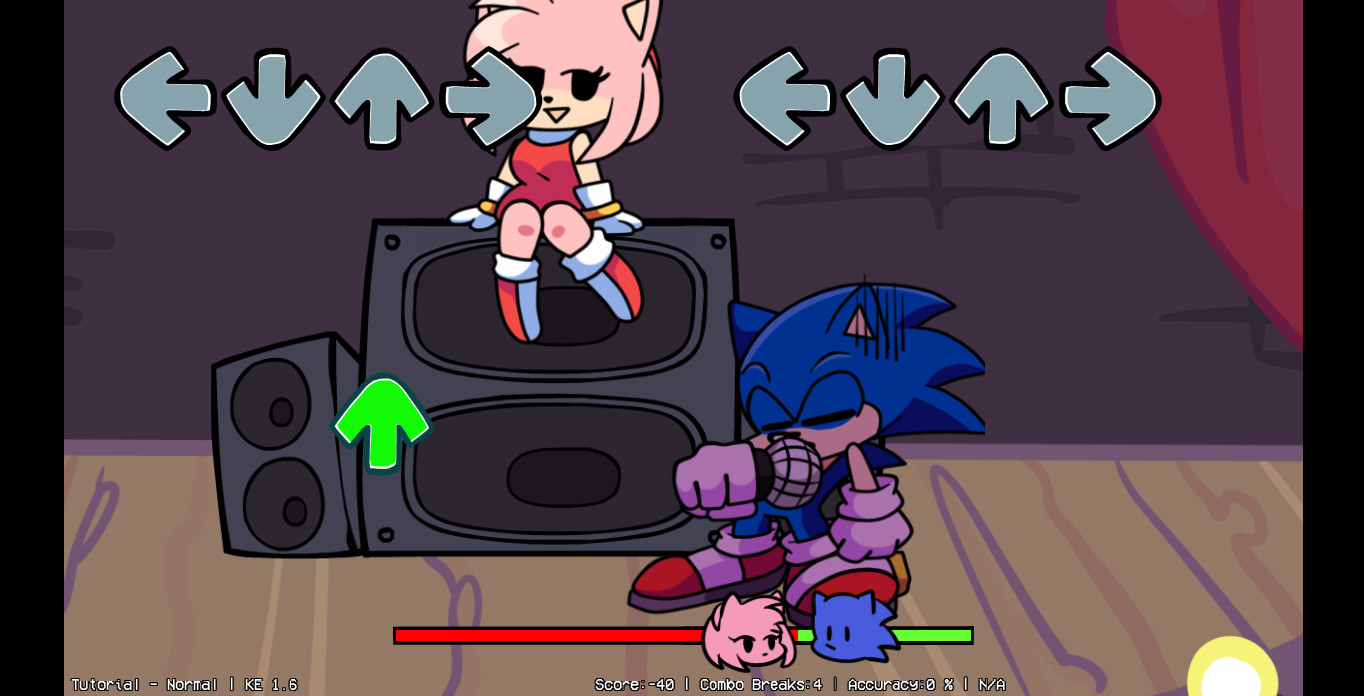 Amy Over Sonic.EXE Pixel Sprite [Friday Night Funkin'] [Mods]