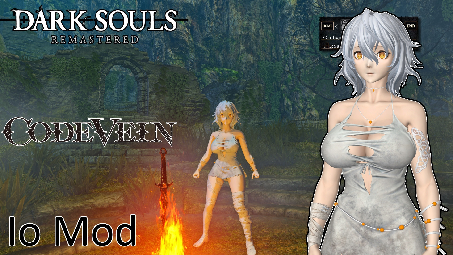 Dark Souls Remastered Code Vein Io Mod [Dark Souls Remastered] [Mods]