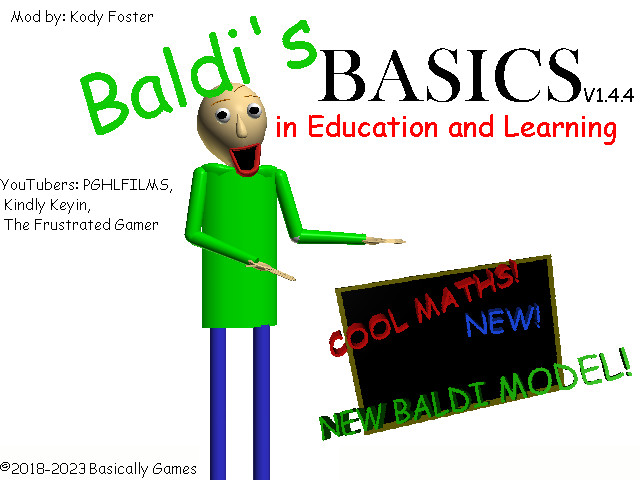 New Baldi's Basics Mod Menu 1.4.3 