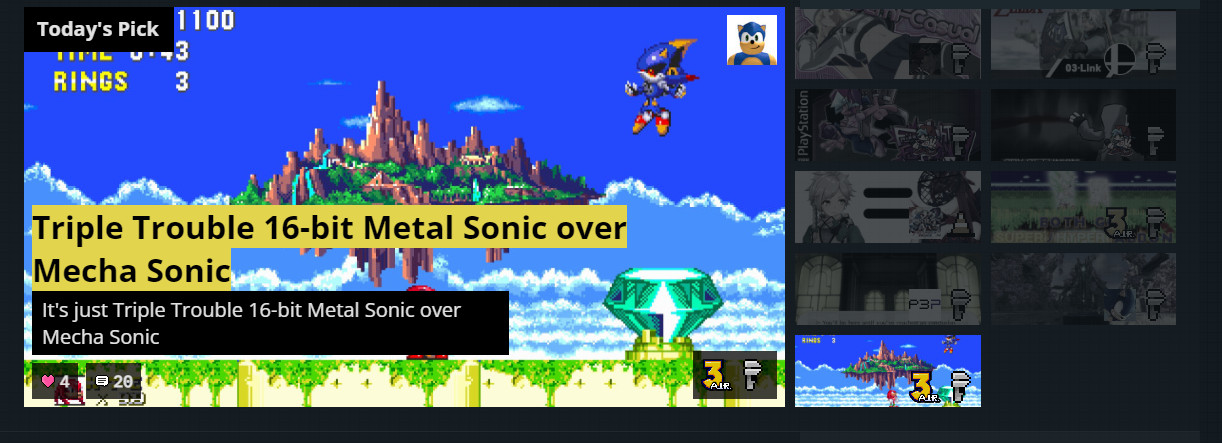 Metal Sonic and Rocket Metal in Sonic 3 Style