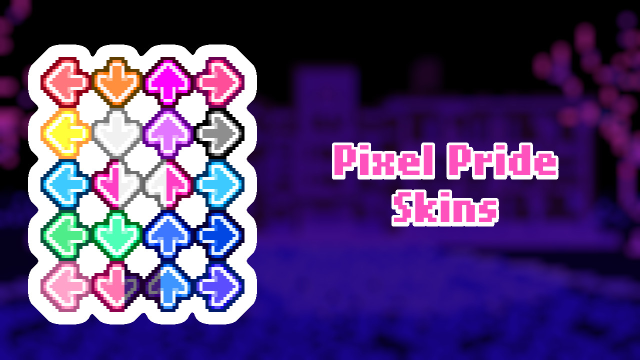 Week 6/Pixel Pride Noteskins