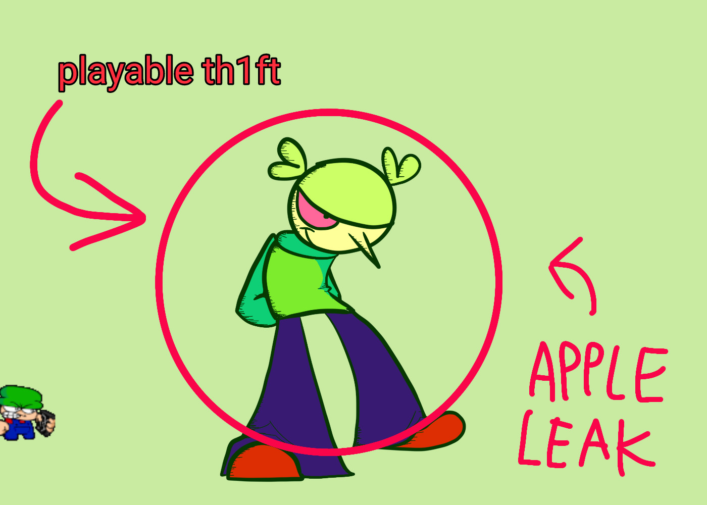 Playable th1ft from apple leak (psych engine only)