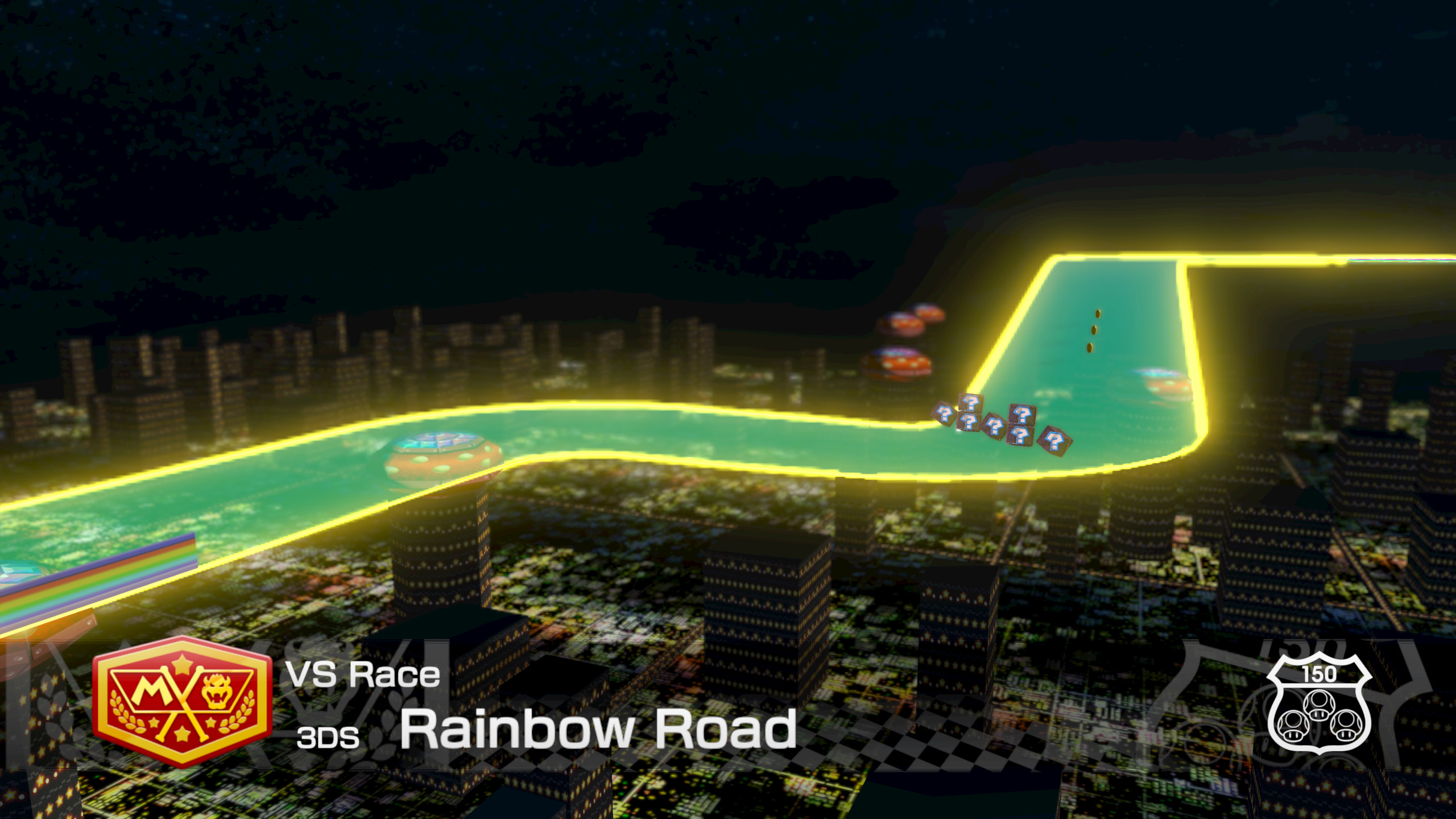 GBA Rainbow Road [Mario Kart 8 Deluxe] [Mods]