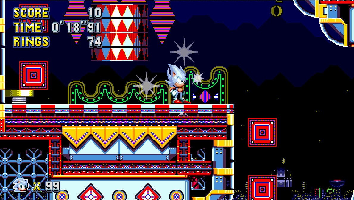 Bugs em Sonic 3