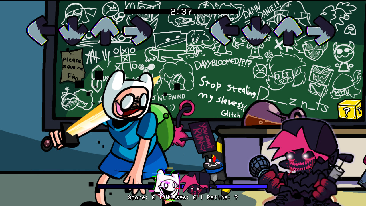 Friday Night Funkin'Corruption VS Glitch Version 1
