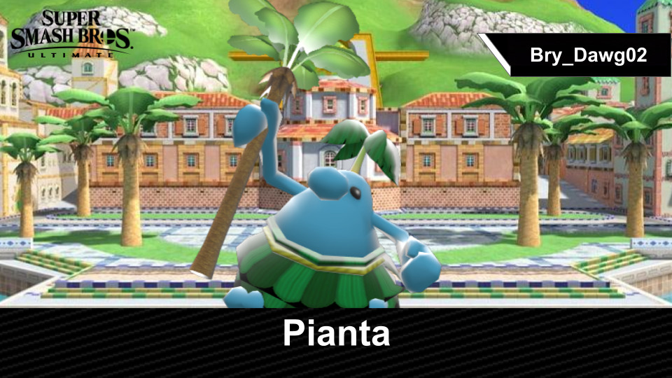 Pianta (Super Mario Sunshine) Mod for Super Smash Bros. Ultimate | SSBU ...