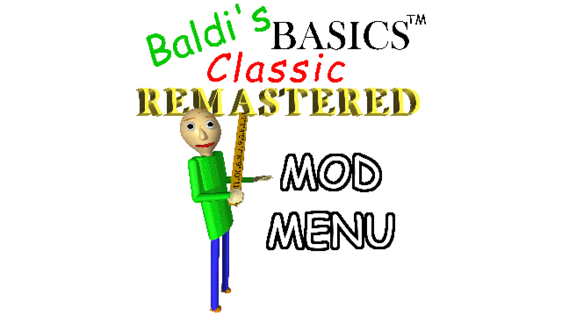Baldi's Basics Classic Remastered Recreation update V0.4.4b - Baldi's Basics  Mod 
