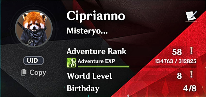 Replace Profile Avatar & Namecard