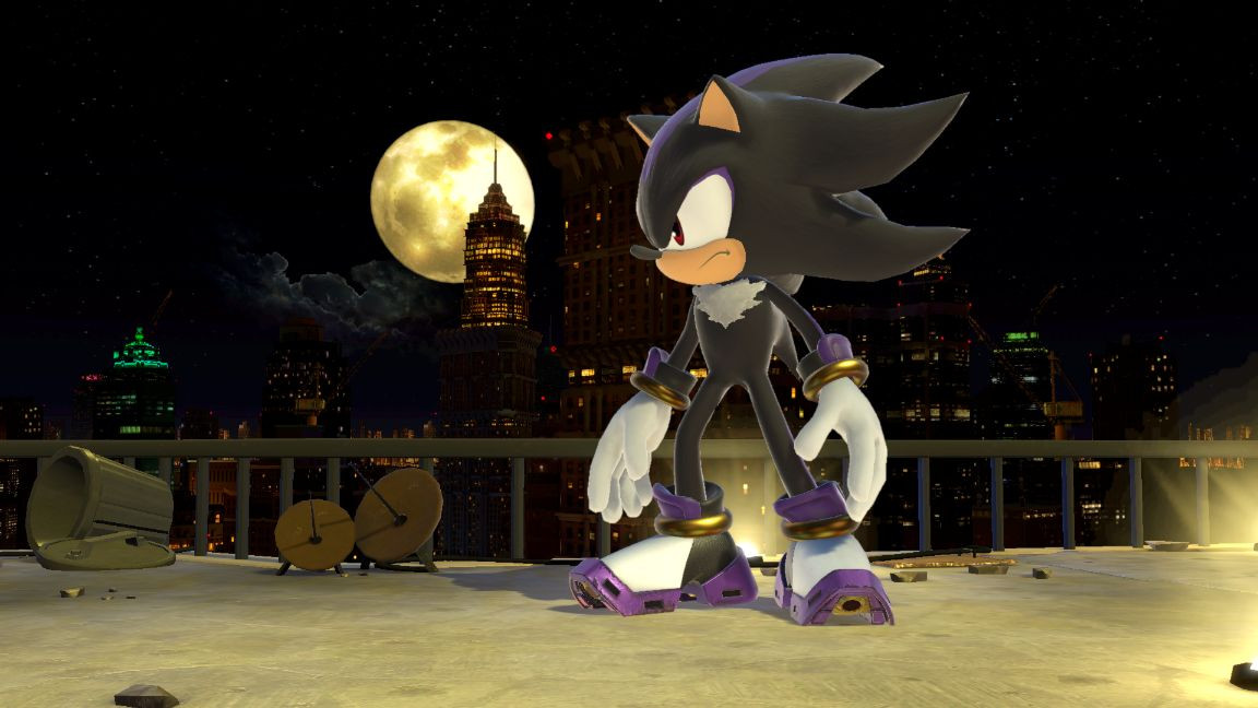 SUPER SONIC VS SHADOW THE HEDGEHOG 