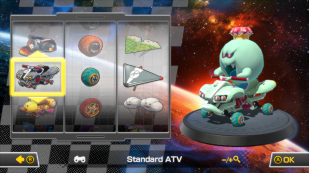 King Boo Luigi&rsquo;s Mansion GC v2 [Mario Kart 8 Deluxe] [Mods]