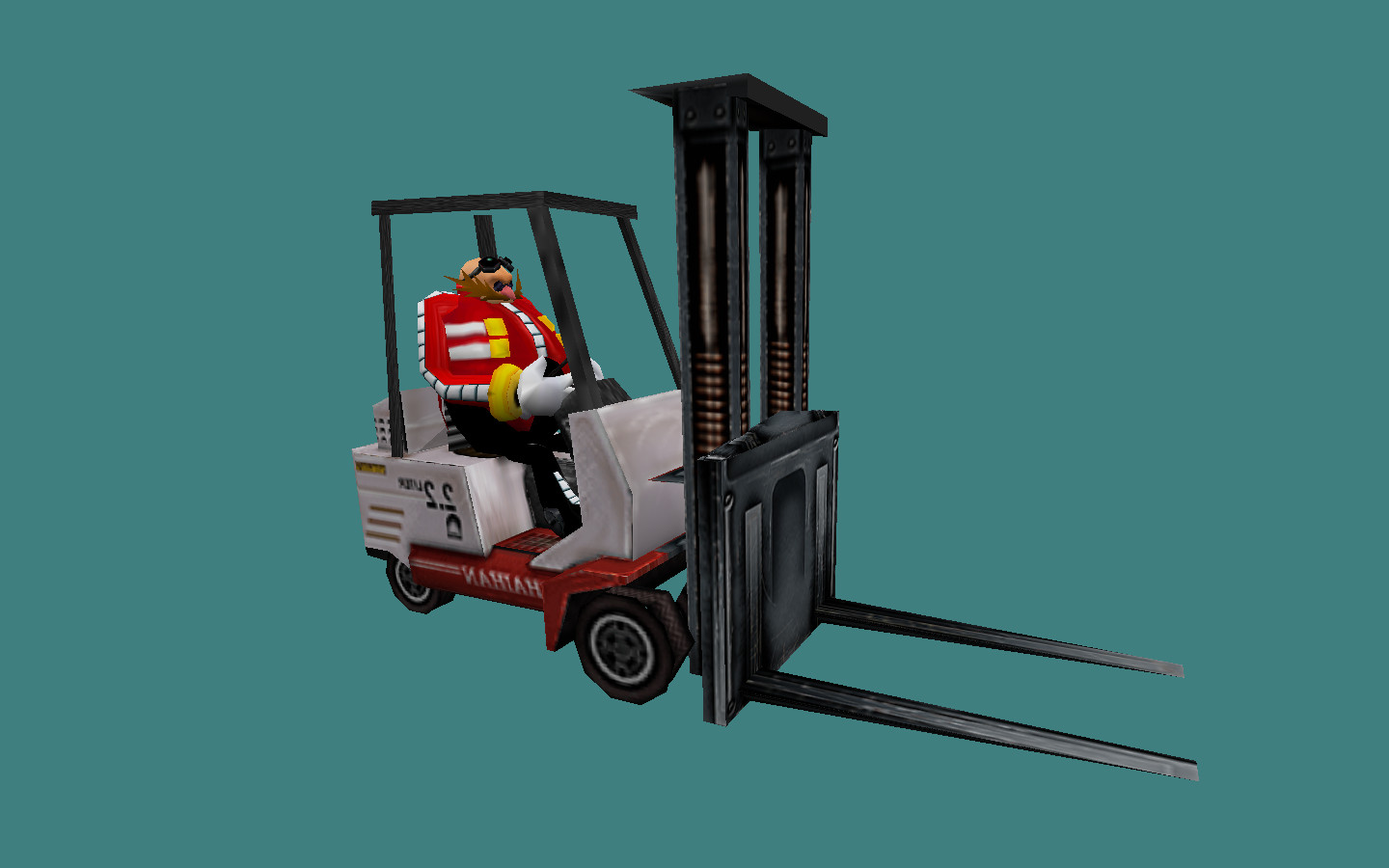 Eggman is now forklift certified [HalfLife] [Mods]